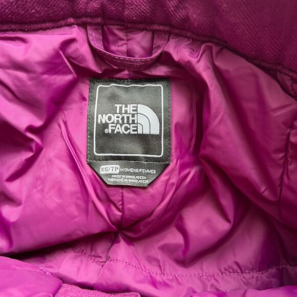 The North Face Snow Pants Snow Board Ski Winter Hyvent magenta purple Women’s XS - Picture 11 of 16